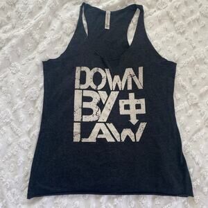 Down by Law Racerback Tank Top Womens Size Large Punk Rock Band Shirt